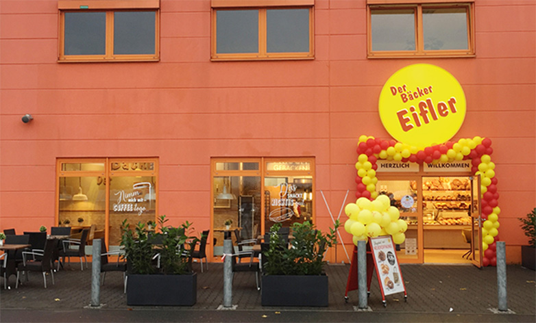 Der Bäcker Eifler Filiale in Offenbach