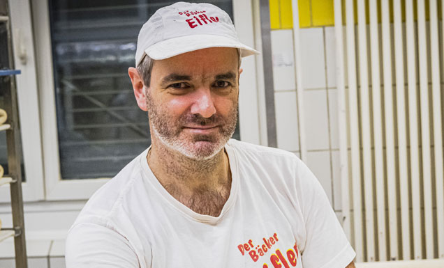 Eifler-Mitarbeiter André Sinde - Bäcker mit Herz